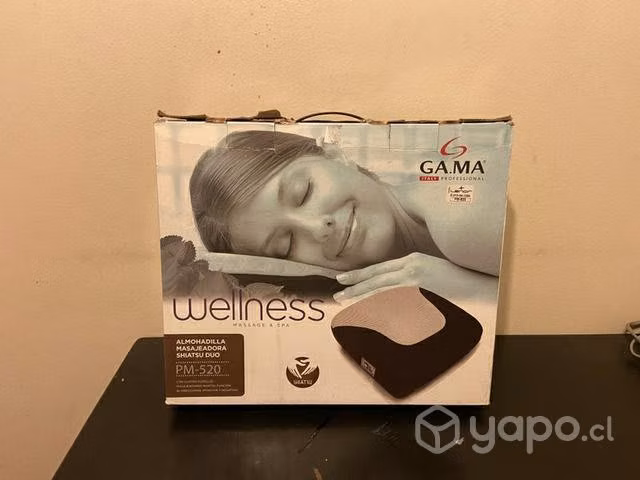 Almohadilla masajeadora shiatsu duo GA.MA
