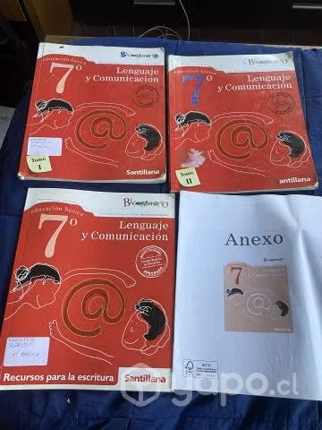 Libro lenguaje y comunicación 7° básico Santillana