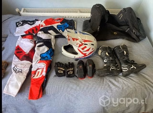 Equipo de moto para niño
