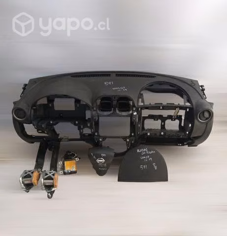 Kit de airbag nissan versa 2015 2019 acf
