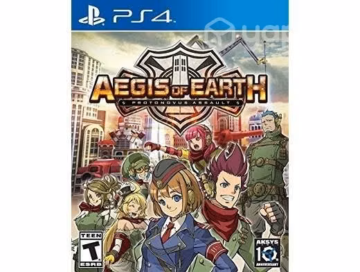 Aegis Of Earth Protonovus Assault Ps4 Nuevo Fisico