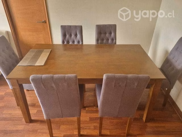 Mesa Comedor con 6 sillas