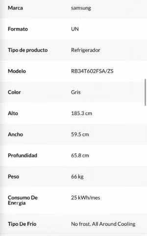 Refrigerador Samsung