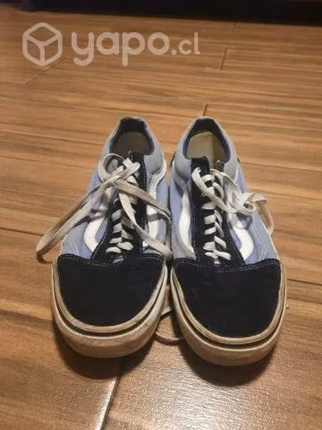 Vans clasicas azul claro originales