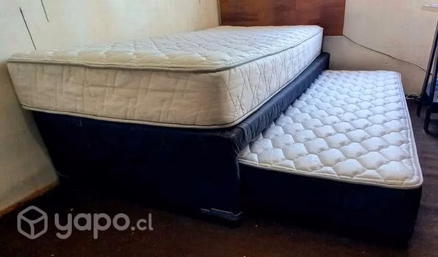 Cama nido plaza y media