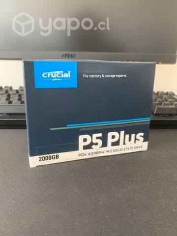 Ssd nvme 2 tb crucial p5 plus