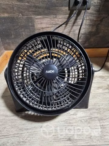 Ventilador De Mesa Nex Mini Box Negro 8''