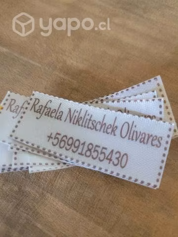 Etiquetas textiles
