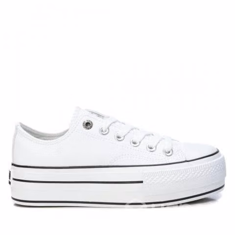 Zapatilla Refresh Urbana Con Plataforma Blanca #38