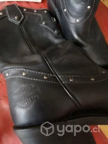 Botas de Cuero Harley Davison