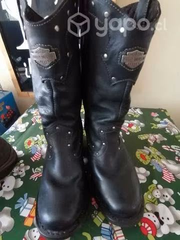 Botas de Cuero Harley Davison