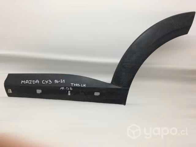Moldura puerta trasera lh mazda cx
