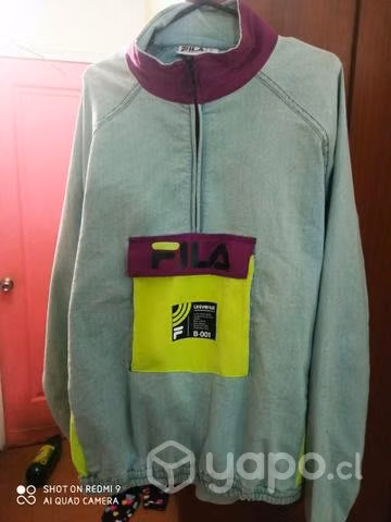Chaqueta tipo jeans FILA de hombre mui poco uso