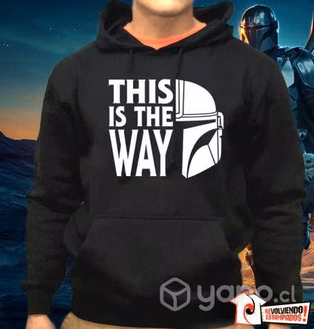 Polerones Estampados The Mandalorian