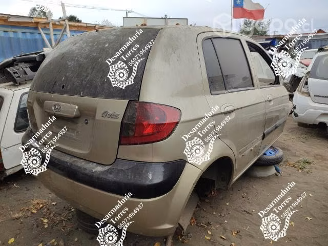 Parachoque trasero Hyundai GETZ 2010