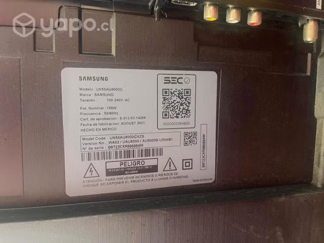 Led 55'' uhd 4k - samsung