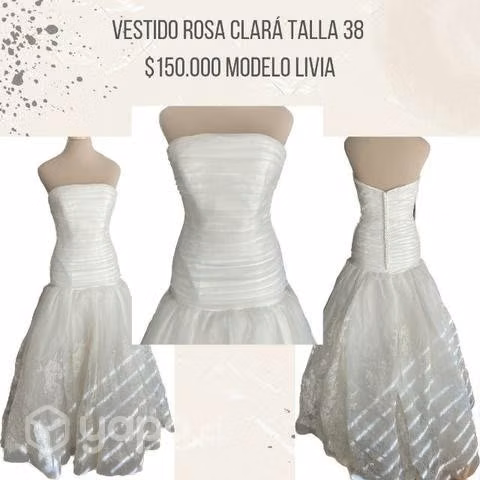 Vestido de Novia Rosa Clará