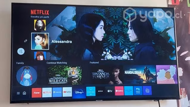 Tv samsung led crystal 50 " uhd 4k