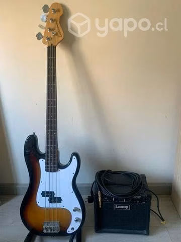 Bajo encore e4 blaster, ampli laney lxx15b y mas