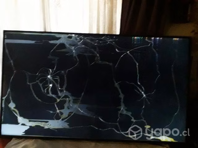 Samsung un55ru7100 smarttv 4k uhd pantalla rota