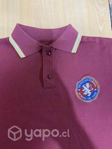 Polera cuello pique talla 10