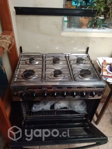 cocina 6 platos a gas