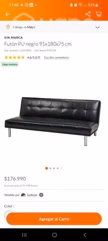 Futon excelente estado