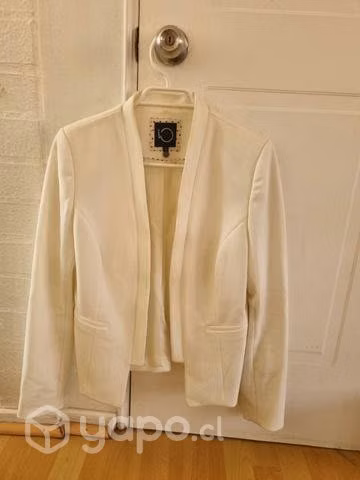 Blazer blanco io talla 42