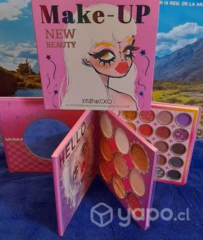 Paletas de sombras,iluminadores,rubores - Imagen 5