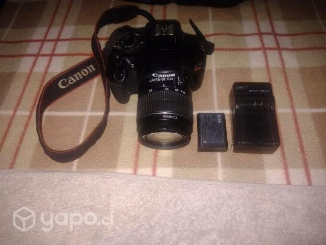 Camara Canon EOs Rebel T6