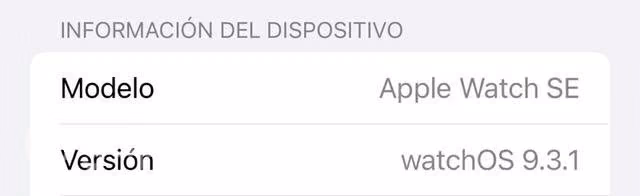 Apple Watch serie SE