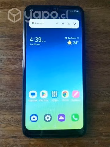 Celular LG K40s celeste