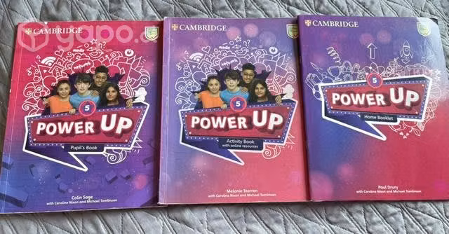 Libros textos de inglés power Up 5