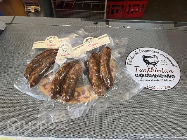 Longanizas Artesanales TXAFKINTÜN, de Valdivia. Sa