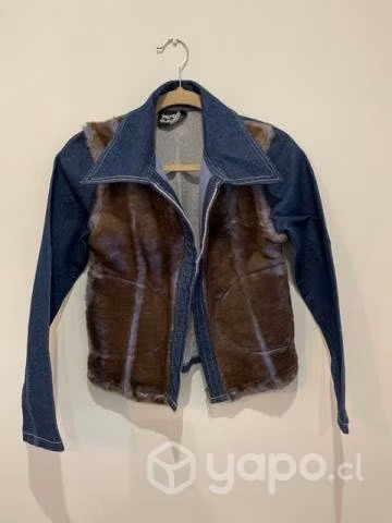 Chaqueta jeans elasticada