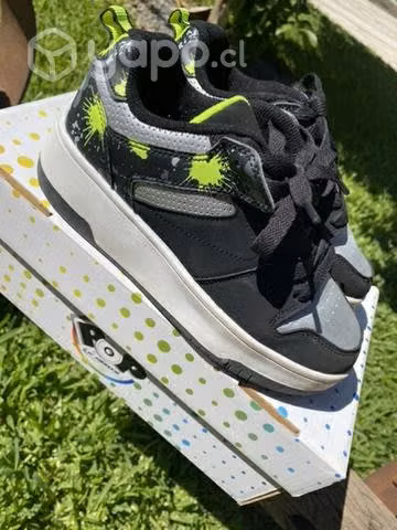 Zapatillas con rueditas
