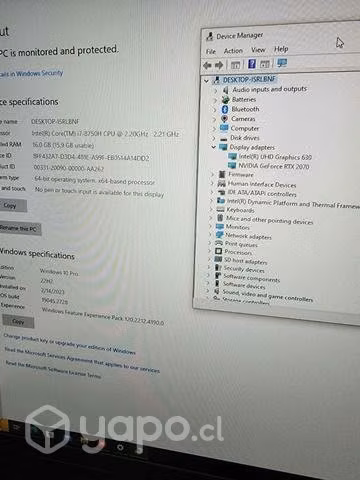 Notebook gamer Asus ROG Strix Scar II gl704gw