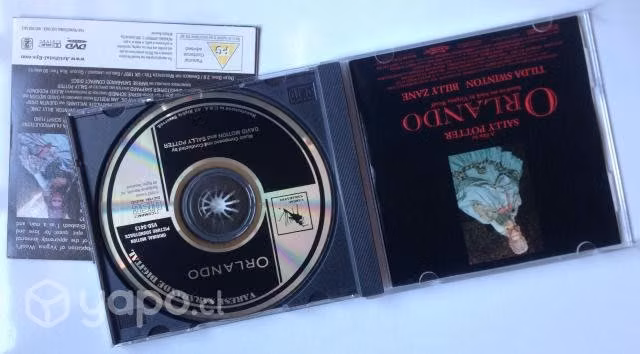 CD y DVD de ''Orlando'' {1992, S. Potter} - Imagen 3