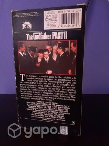 El padrino parte 2 vhs