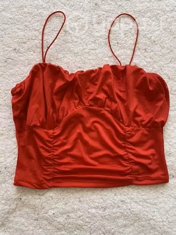 Top Rojo Anaranjado