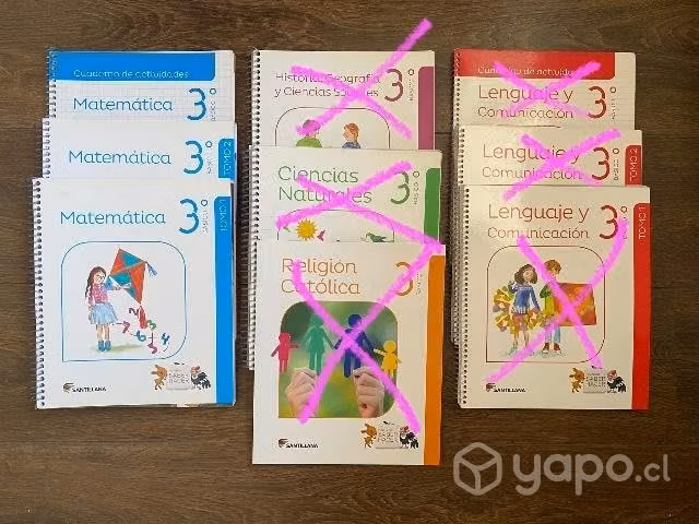 Matemáticas 3º Básico Santillana