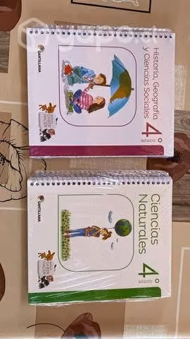 Libros Santillana 4to Básico