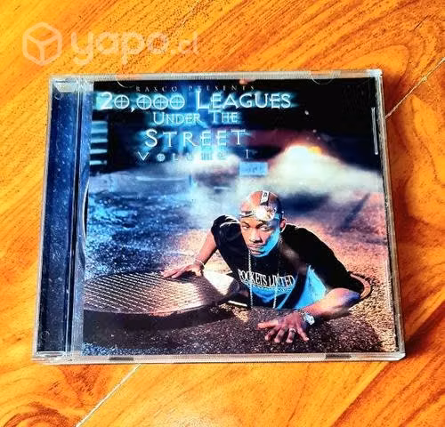 CD Rap Hip Hop Rasco - 20.000 Leagues under street