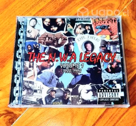 CD Rap Hip Hop N.W.A. - Legacy Vol. 1