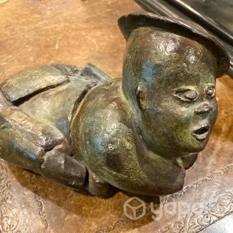 Escultura bronce Hugo Marin 1/2 2004 pieza origina