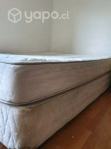 Cama de 2 plazas en buen estado