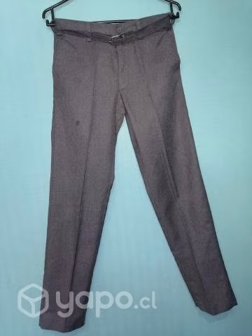 Pantalón gris de colegio talla 42 - Imagen 2