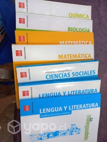 Libros de 1ero medio