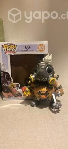 Funko Pop Games : Roadhog solo caja y figura