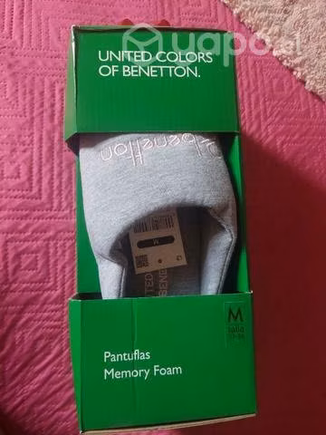 Pantuflas Benetton talla M - Imagen 2